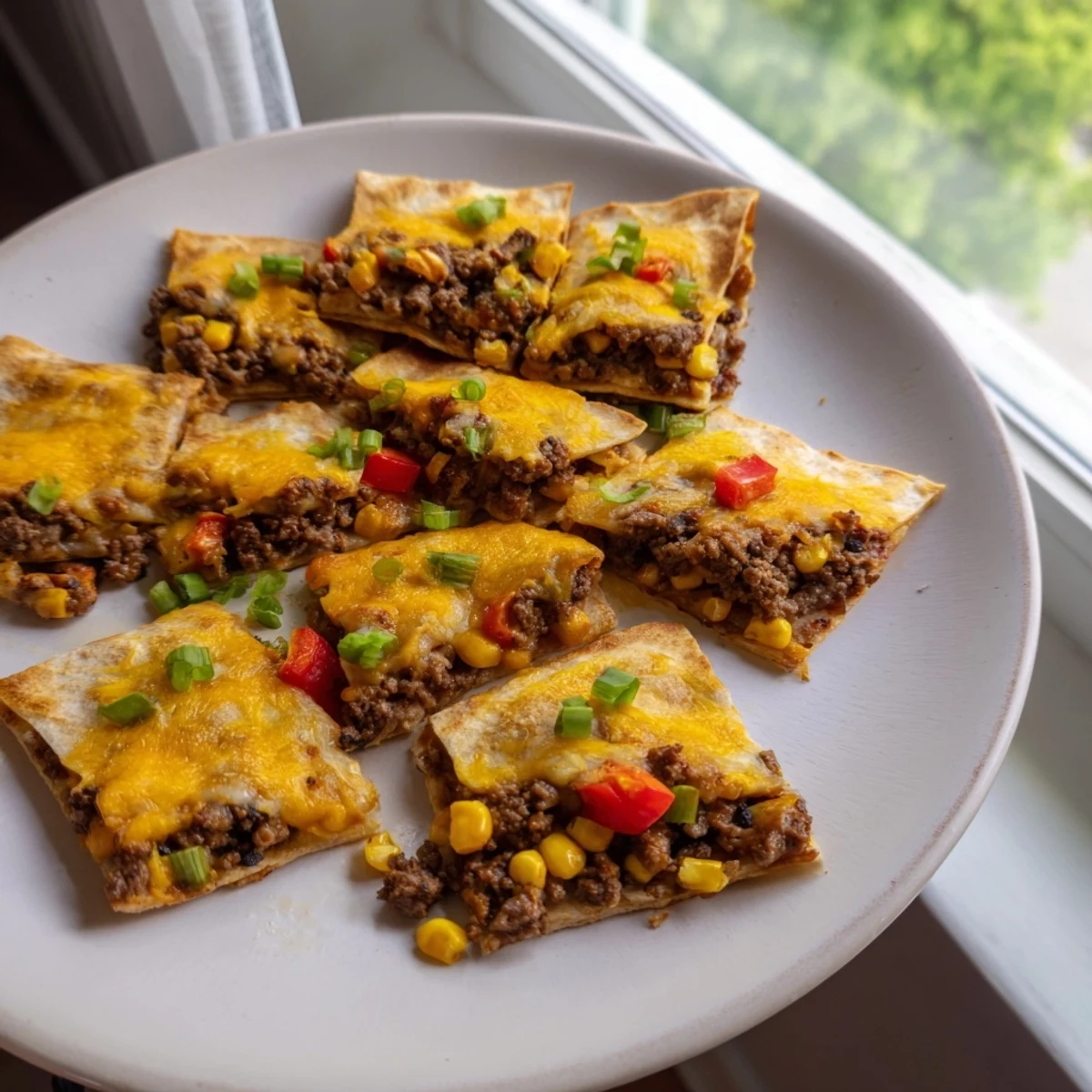 Sheet Pan Quesadillas Beef