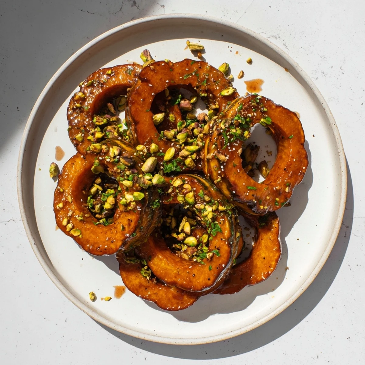 Baked Delicata Squash Rings