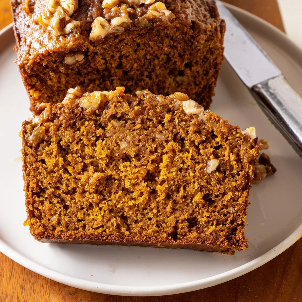 Moist Spiced Pumpkin Bread