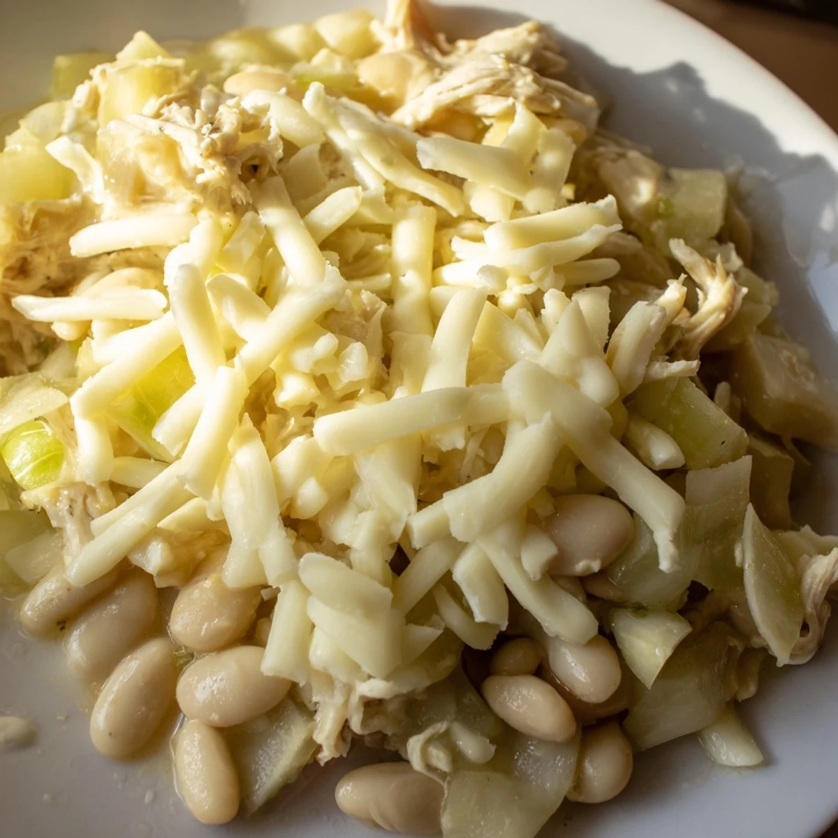 White Cheddar Apple Chili