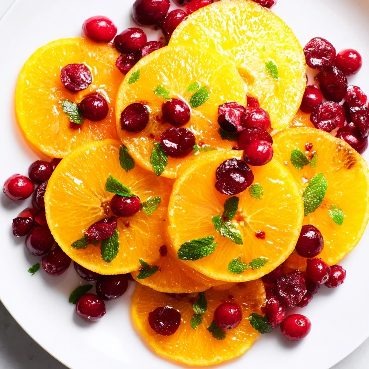 Winter Fruit Orange Cranberries