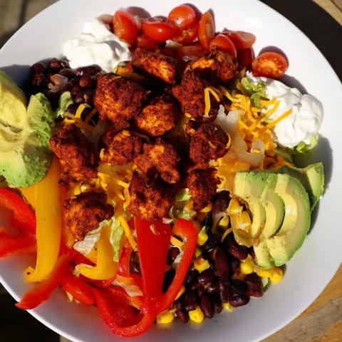 Sheet Pan Chicken Burrito Bowls #99