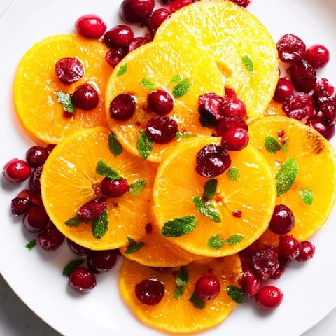Winter Fruit Orange Cranberries