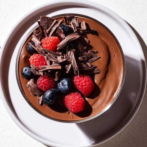 Avocado Chocolate Creamy Dessert