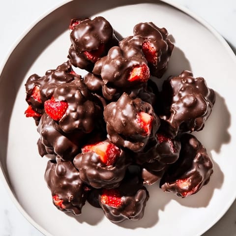 Strawberry Yogurt Clusters