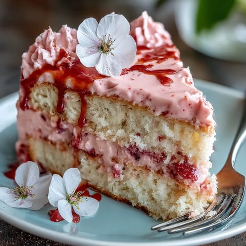 Mothers Day Pink Ombre Cake