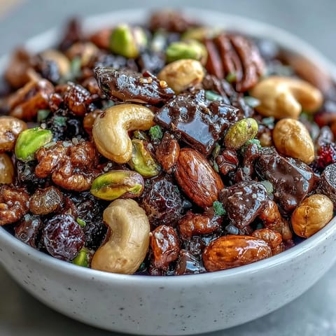Homemade Trail Mix Dark Chocolate