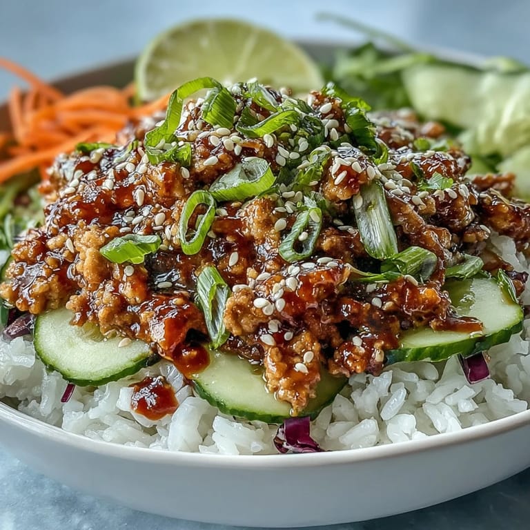 Easy Asian-inspired dinner recipe ready in forty minutes served family style on a platter.