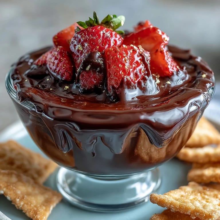 Dubai Chocolate Strawberry Cups with Pistachio Crunch: Middle Eastern-inspired treat combining luscious chocolate, ripe strawberries, and caramelized pistachio topping for an impressive sweet finish.