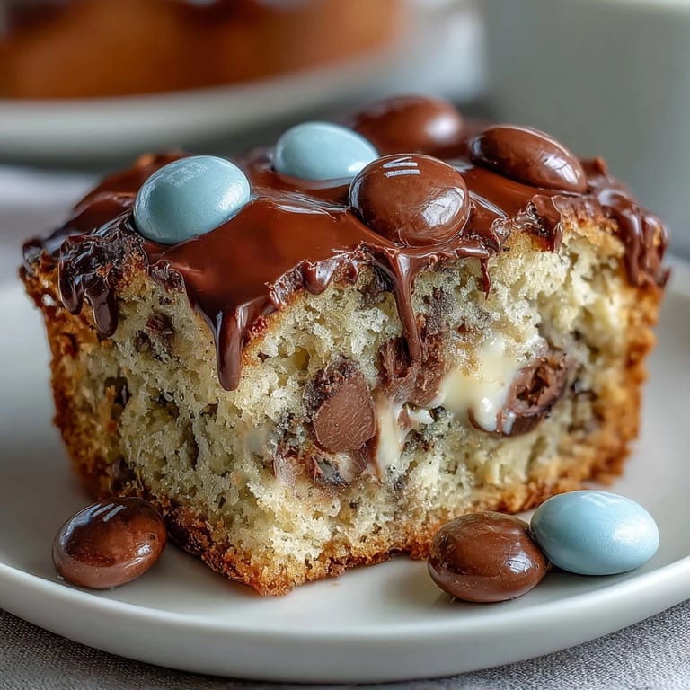 3. Loaded with Cadbury mini eggs and vibrant M&Ms, these soft cookie bars are a delightful, easy-to-make Easter dessert for sharing.